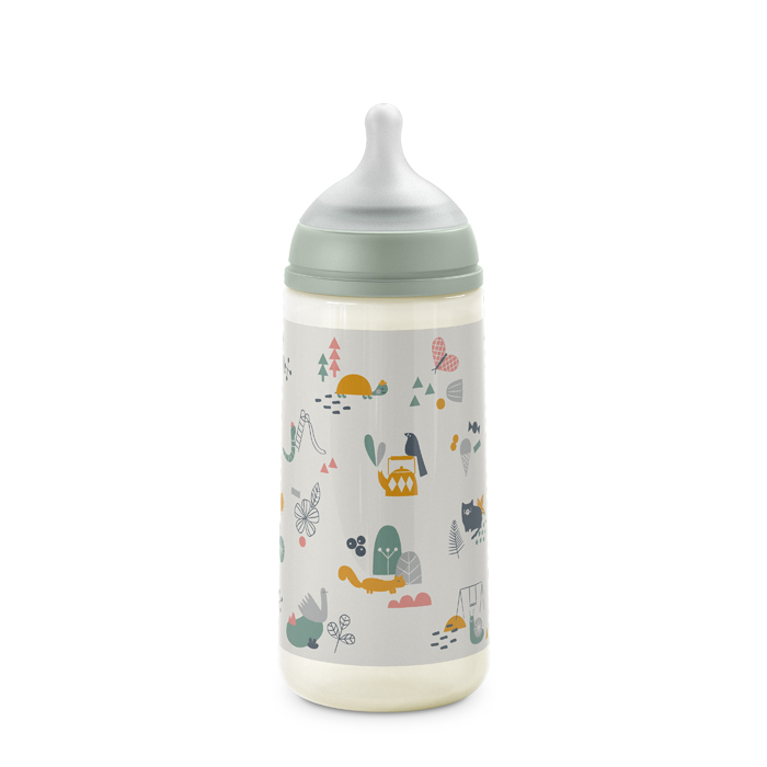 SUAVINEX | Dojčenská fľaša 360 ml L Walk