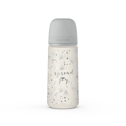 SUAVINEX | Dojčenská fľaša JOY 360 ml L - korunka